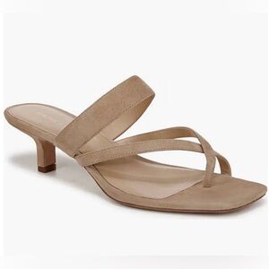 New Veronica Beard Alanis Kitten Heel Slide Sandal size 8